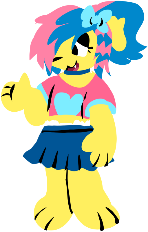 Art by Dreadianz A Tamagotchi-style portrait of Kay